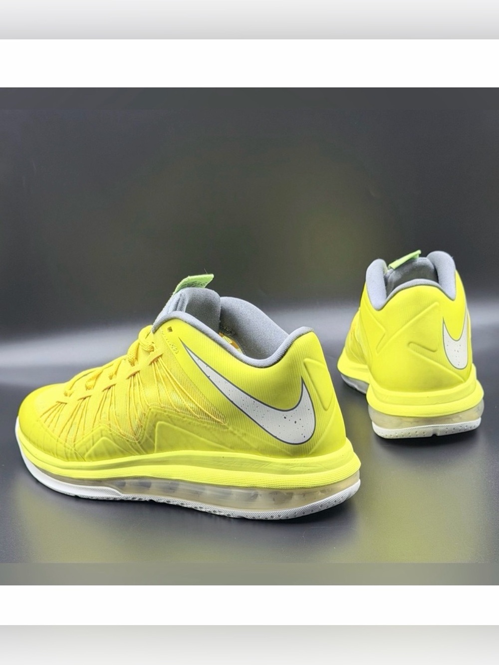 Nike Air Max LeBron 10 Low 'Sonic Yellow'